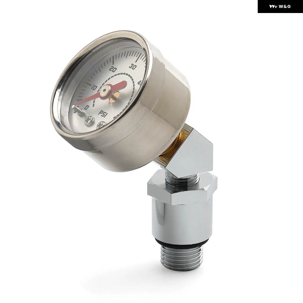 並行輸入品 0〜60PSI 油圧 計とコネクター オートバイ ハーレー ダビッドソンポートスターダイナ ソフテイルの画像
