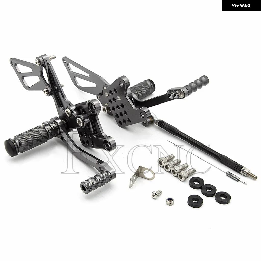 並行輸入品 750 1000 K1-K5 SV650S SV1000/S 1998-2014 オートバイ フットペグ レスト リアセット フットレスト_2