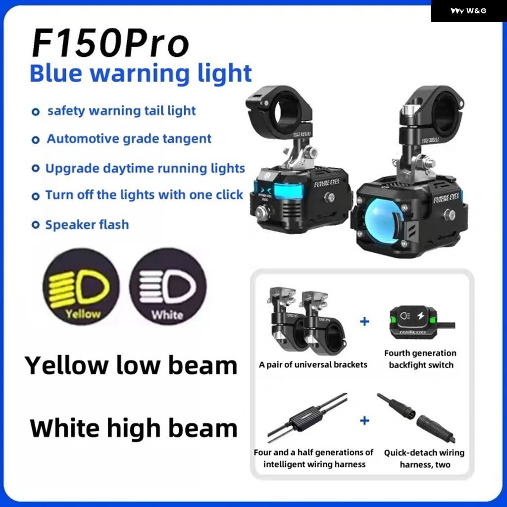 並行輸入品 F150PRO オートバイ LED スポットライト 電気舗装用 遠近両用ビーム ヘッドライト アウターライト スーパー_2