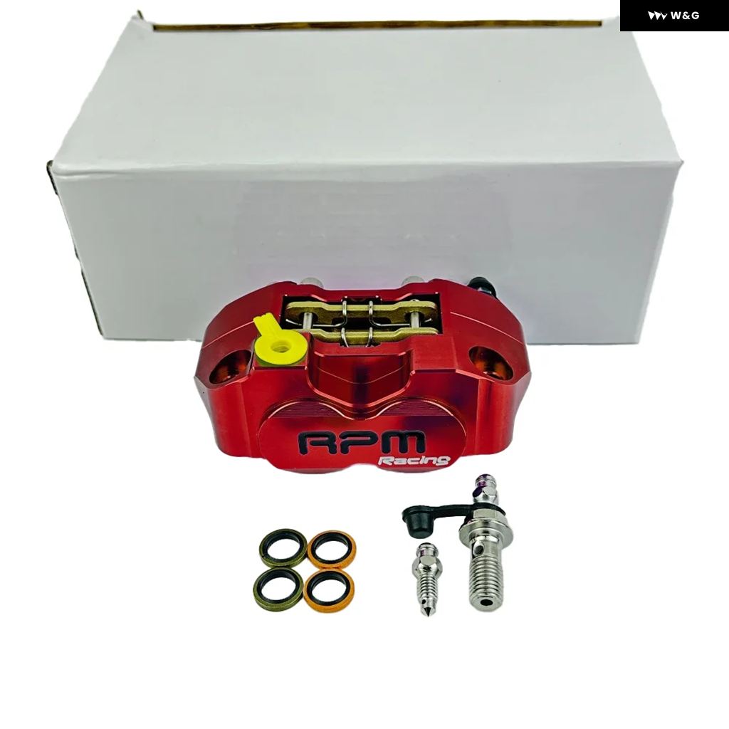 ブランド登録なし - 並行輸入品 RPM 自動二輪車小型ラジアルブレーキ キャリパー 82MM 4弁 高性能 ヤマハ ホンダ ディオ グロム MSX125