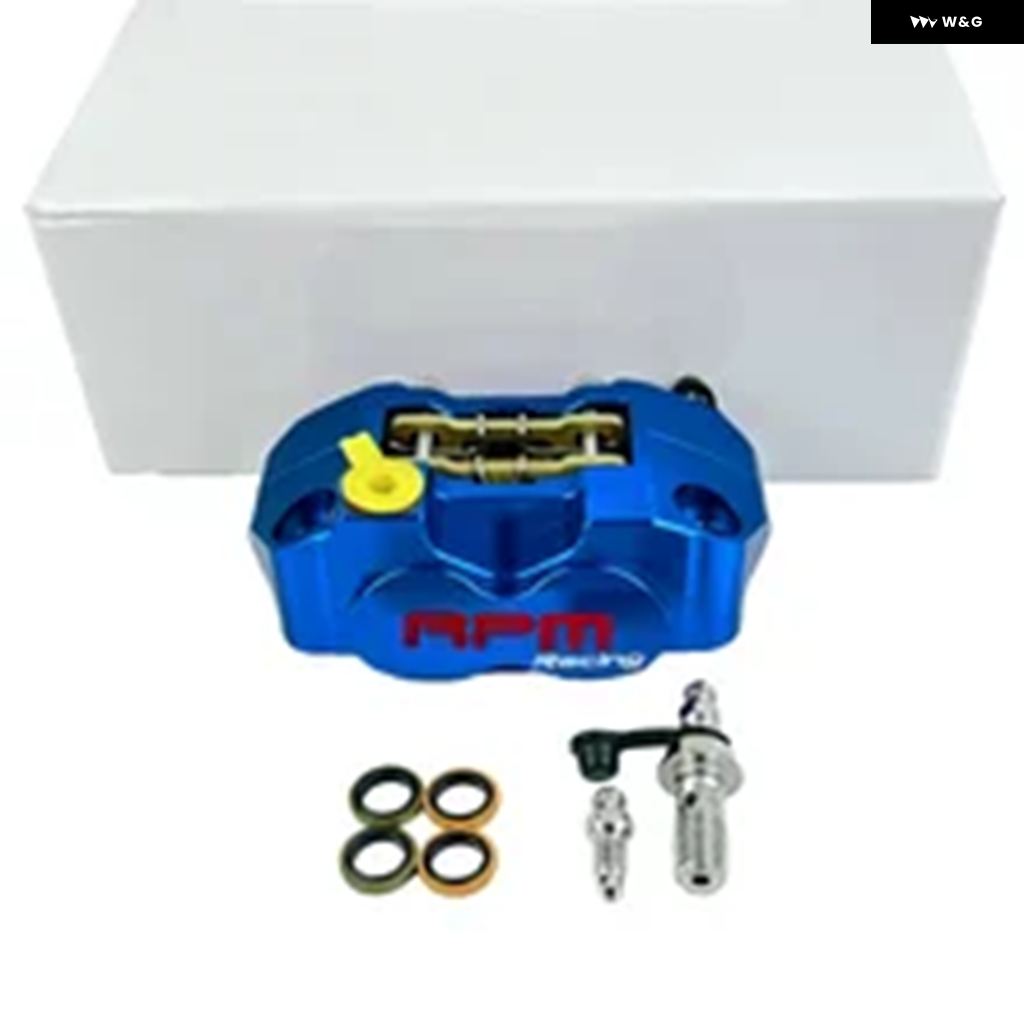 ブランド登録なし - 並行輸入品 RPM 自動二輪車小型ラジアルブレーキ キャリパー 82MM 4弁 高性能 ヤマハ ホンダ ディオ グロム MSX125