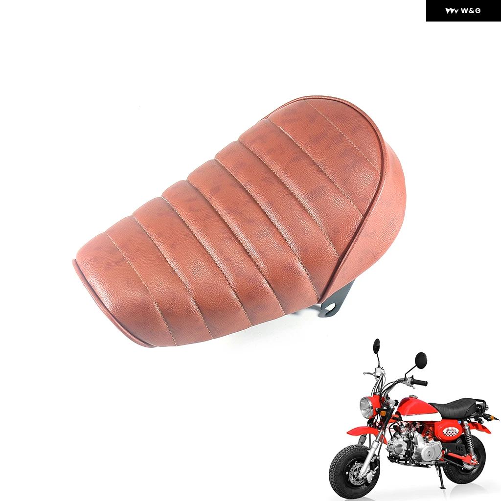 並行輸入品 オートバイ ブラウンシート レザー レトロ モンキー バイク ホンダ モンキー Z50 JINCHENG_1