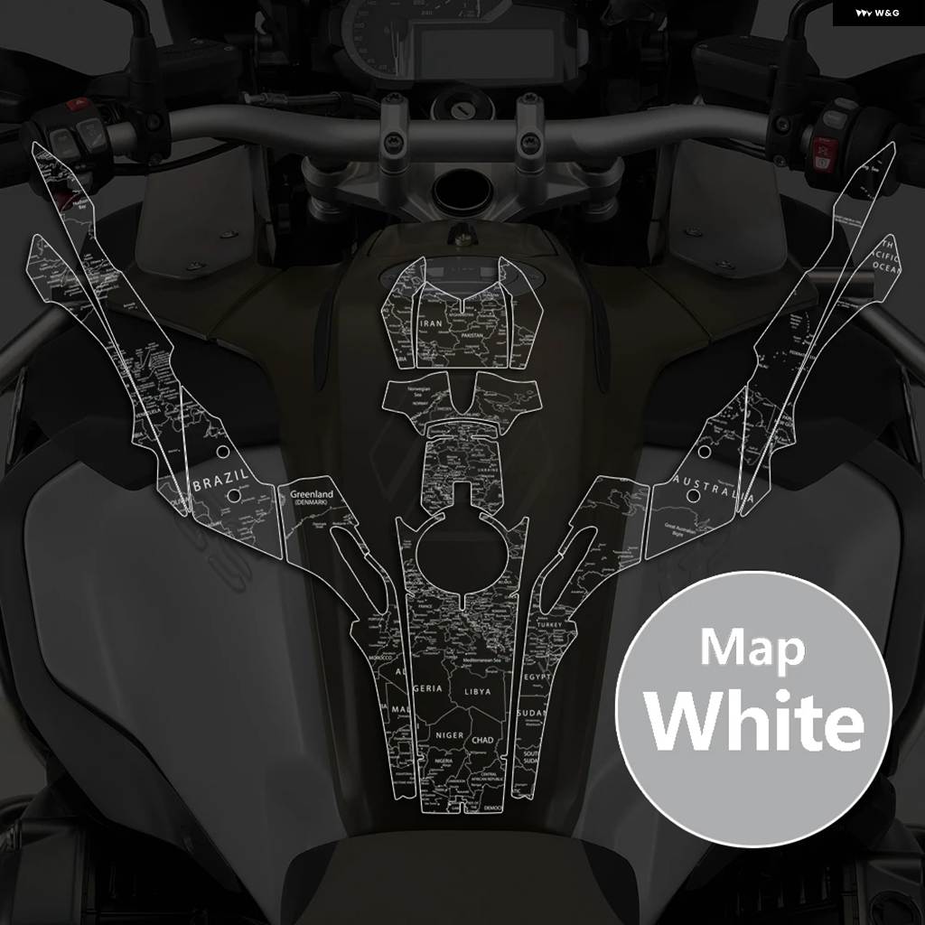 並行輸入品クリア バイク フルグラフィックキット クリア ステッカー BMW R1200GS R1250GS LC アドベンチャー 2014-2022_4