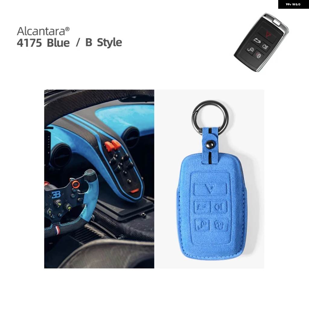 並行輸入品アルカンターラ車用リモートキーケースカバー