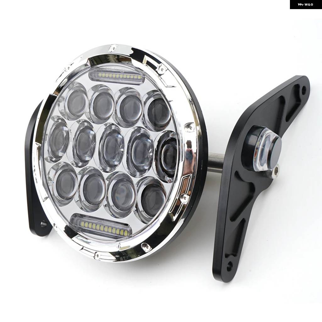 並行輸入品MSX125 2013-2016 ドゥカティ VENOM X12RS 125 フロント フォーク 60W LED ヘッドライト スポット 60W_2