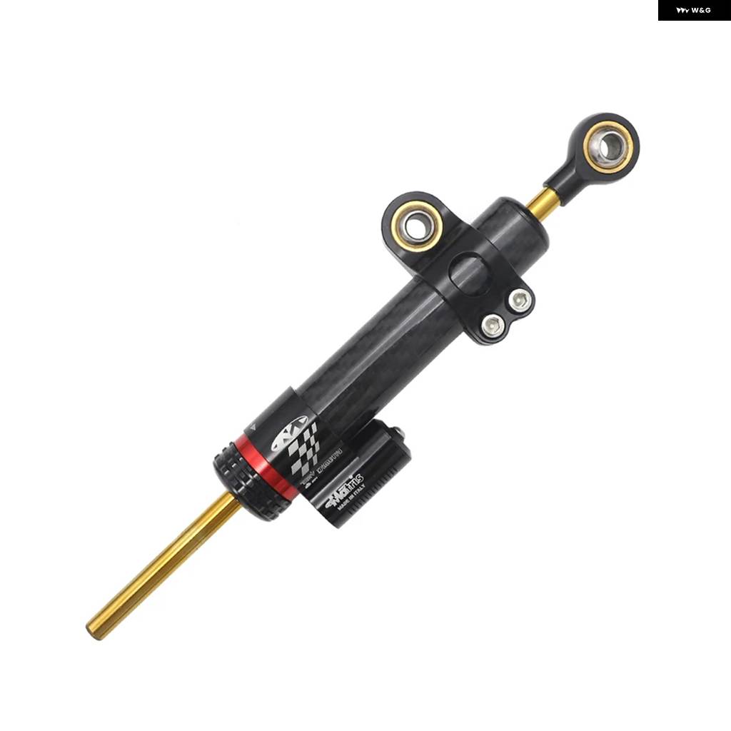 並行輸入品オートバイ カーボンステアリングスタビライズ ダンパー マウント ブラケット キット ヤマハ MT-09 MT09 FZ09 FZ-09 2013 2014 2015 - 2020_13