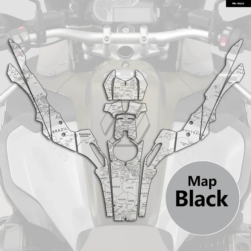 並行輸入品クリア バイク フルグラフィックキット クリア ステッカー BMW R1200GS R1250GS LC アドベンチャー 2014-2022_5