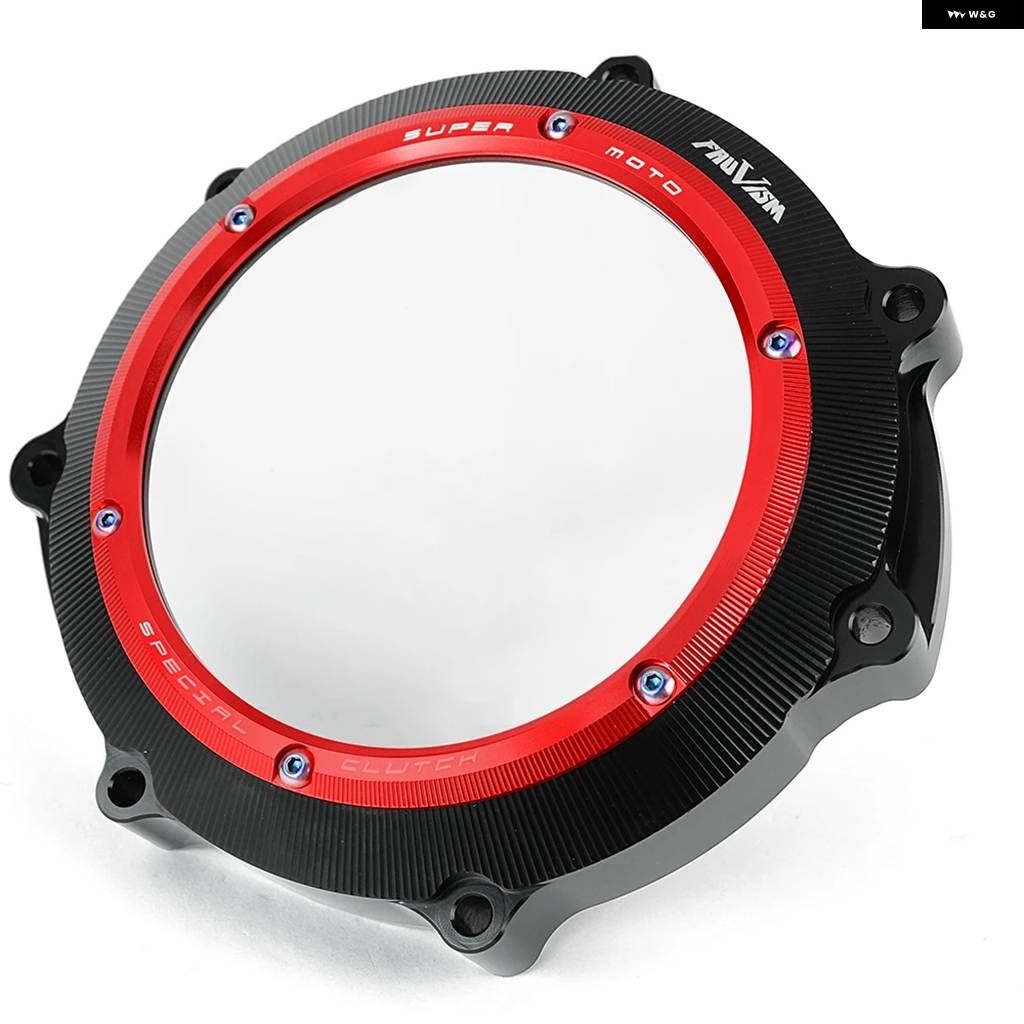 並行輸入品ヤマハ YZ450F 2003-2009 WR450F 2003-2015 YZ WR 450F エンジン クラッチケースガード用クリアクラッチカバーの画像