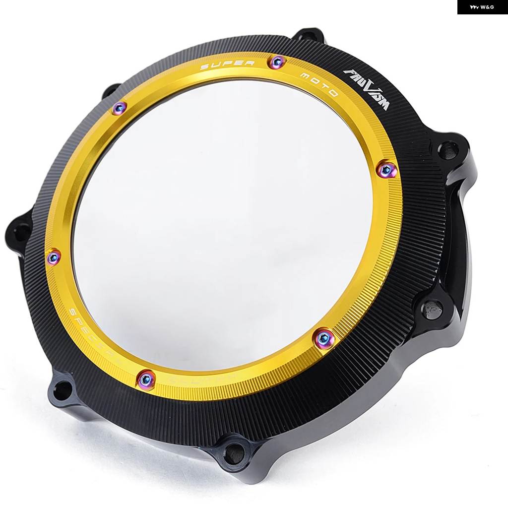 並行輸入品ヤマハ YZ450F 2003-2009 WR450F 2003-2015 YZ WR 450F エンジン クラッチケースガード用クリアクラッチカバーの画像