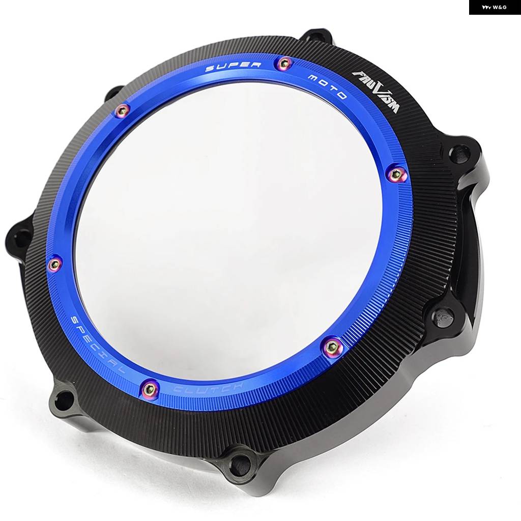並行輸入品ヤマハ YZ450F 2003-2009 WR450F 2003-2015 YZ WR 450F エンジン クラッチケースガード用クリアクラッチカバーの画像