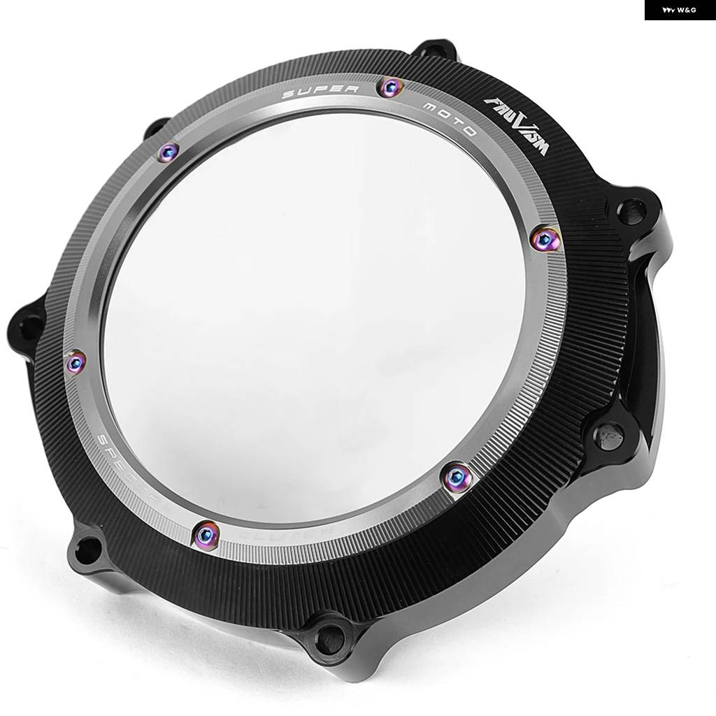 並行輸入品ヤマハ YZ450F 2003-2009 WR450F 2003-2015 YZ WR 450F エンジン クラッチケースガード用クリアクラッチカバーの画像