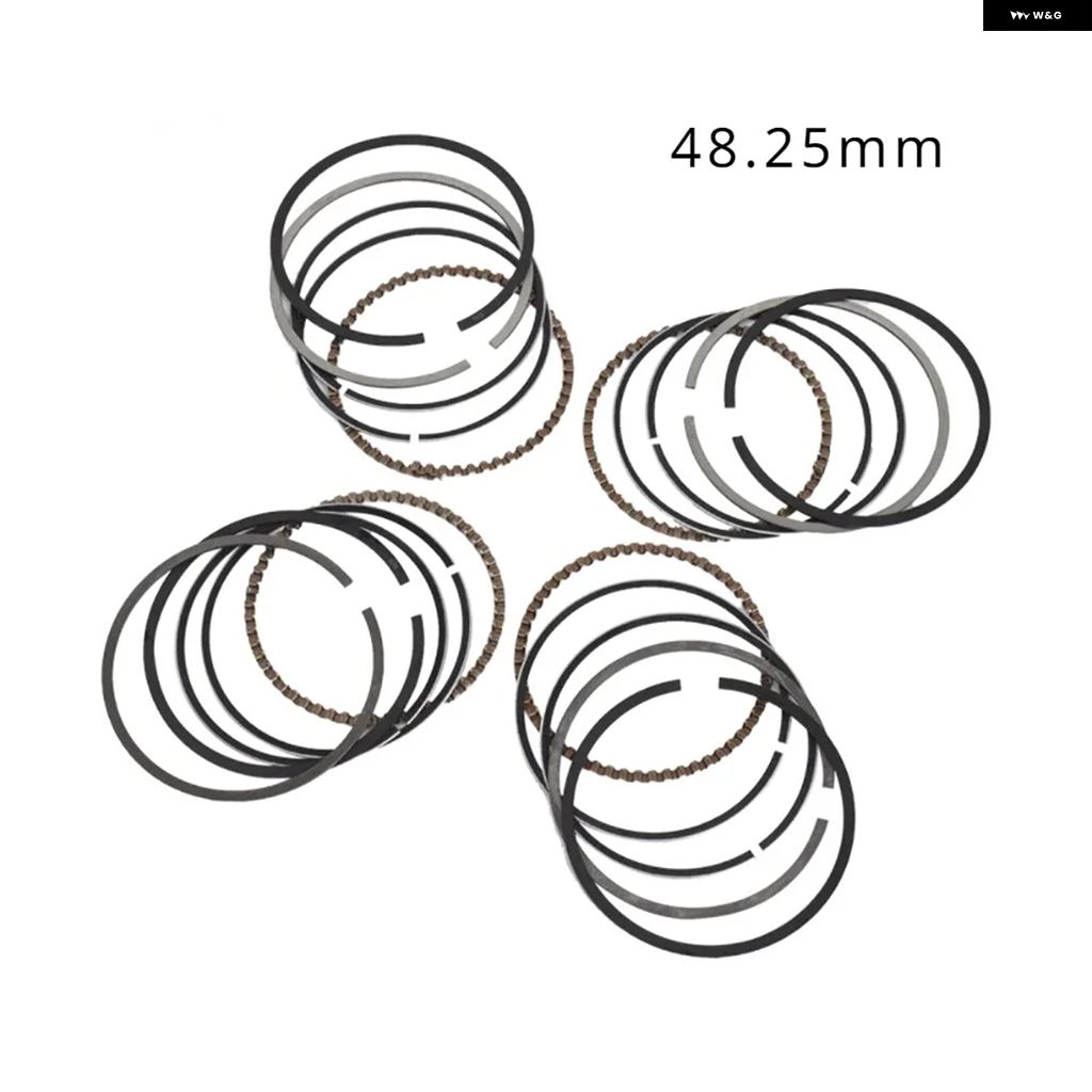 ブランド登録なし - 並行輸入品 4個48MM 48.25MM 48.5MM STD 25 50 0.25 0.5 自動二輪車 発動機 円柱 ピストンリング ヤマハ FZR250R 1990-95 FZR250 FZR 250 R