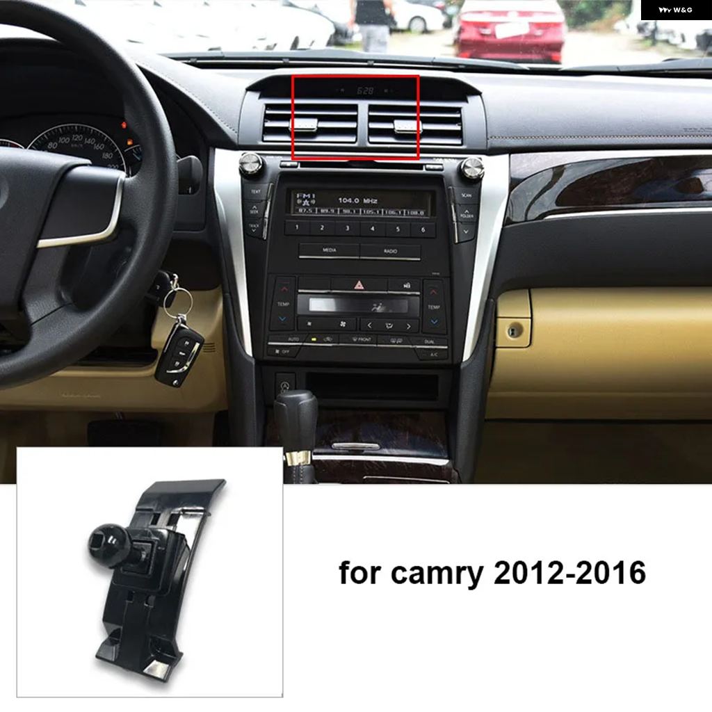 並行輸入品 トヨタ カムリ カローラ アバロン 2010 2015 2019 - 20 2022 23 車載専用スマホ ホルダー ブラケット マウント 専用ベース | ブランド登録なし | 10