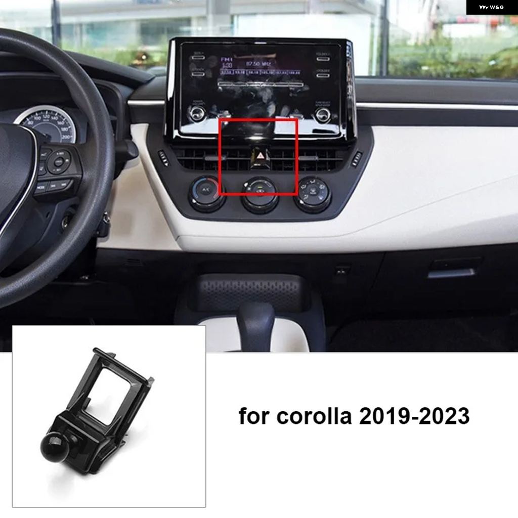 並行輸入品 トヨタ カムリ カローラ アバロン 2010 2015 2019 - 20 2022 23 車載専用スマホ ホルダー ブラケット マウント 専用ベース | ブランド登録なし | 01