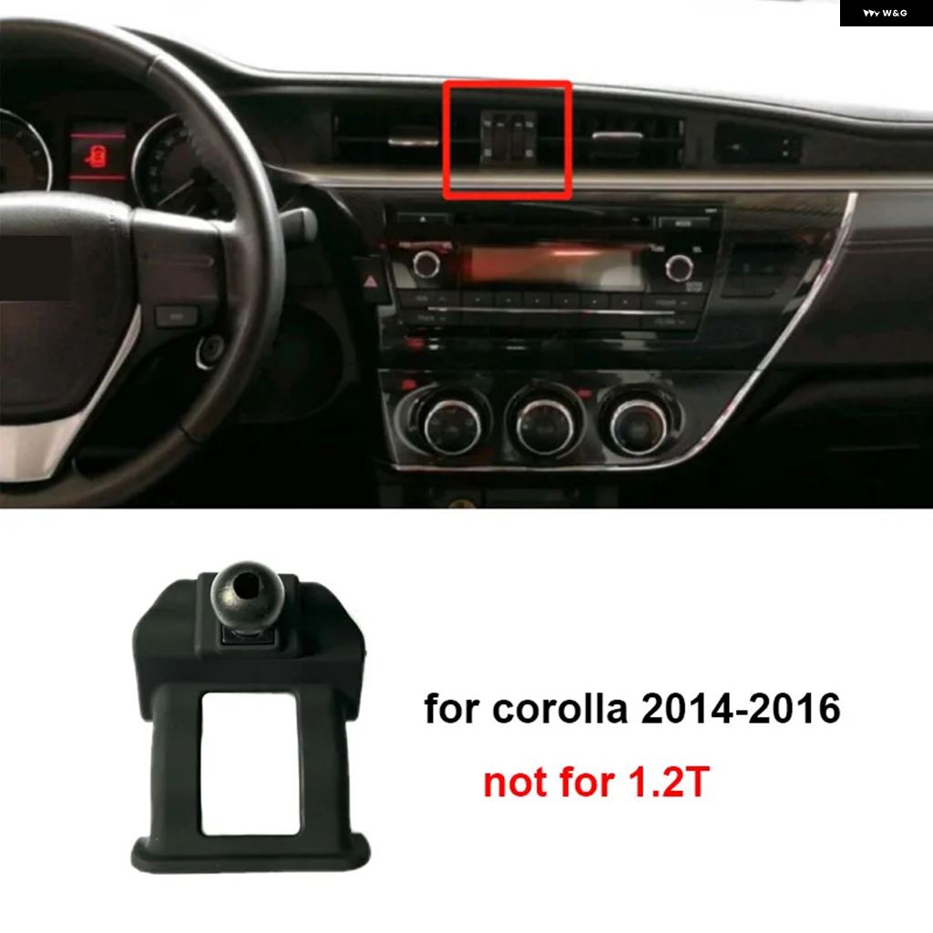 並行輸入品 トヨタ カムリ カローラ アバロン 2010 2015 2019 - 20 2022 23 車載専用スマホ ホルダー ブラケット マウント 専用ベース | ブランド登録なし | 03