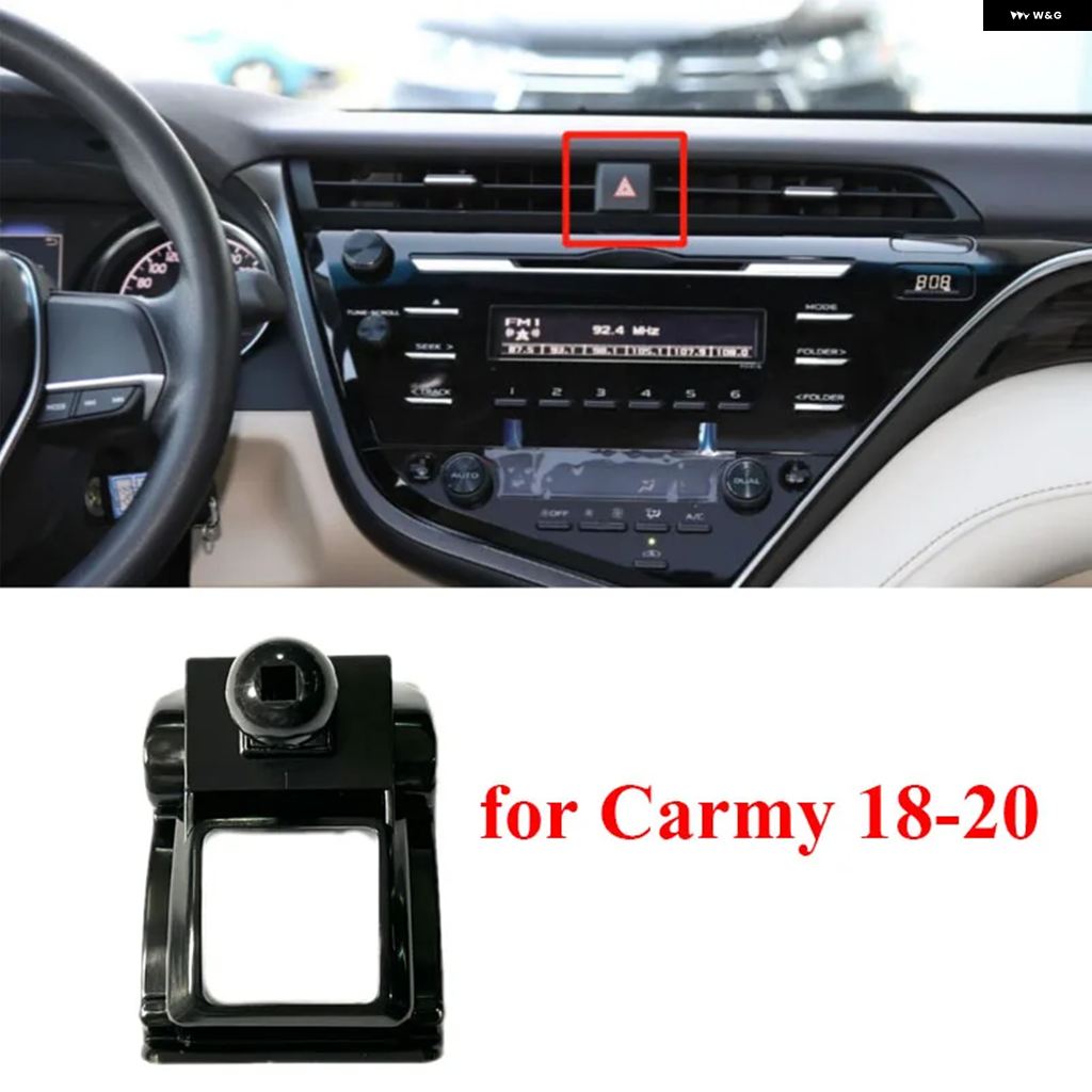 並行輸入品 トヨタ カムリ カローラ アバロン 2010 2015 2019 - 20 2022 23 車載専用スマホ ホルダー ブラケット マウント 専用ベース | ブランド登録なし | 04