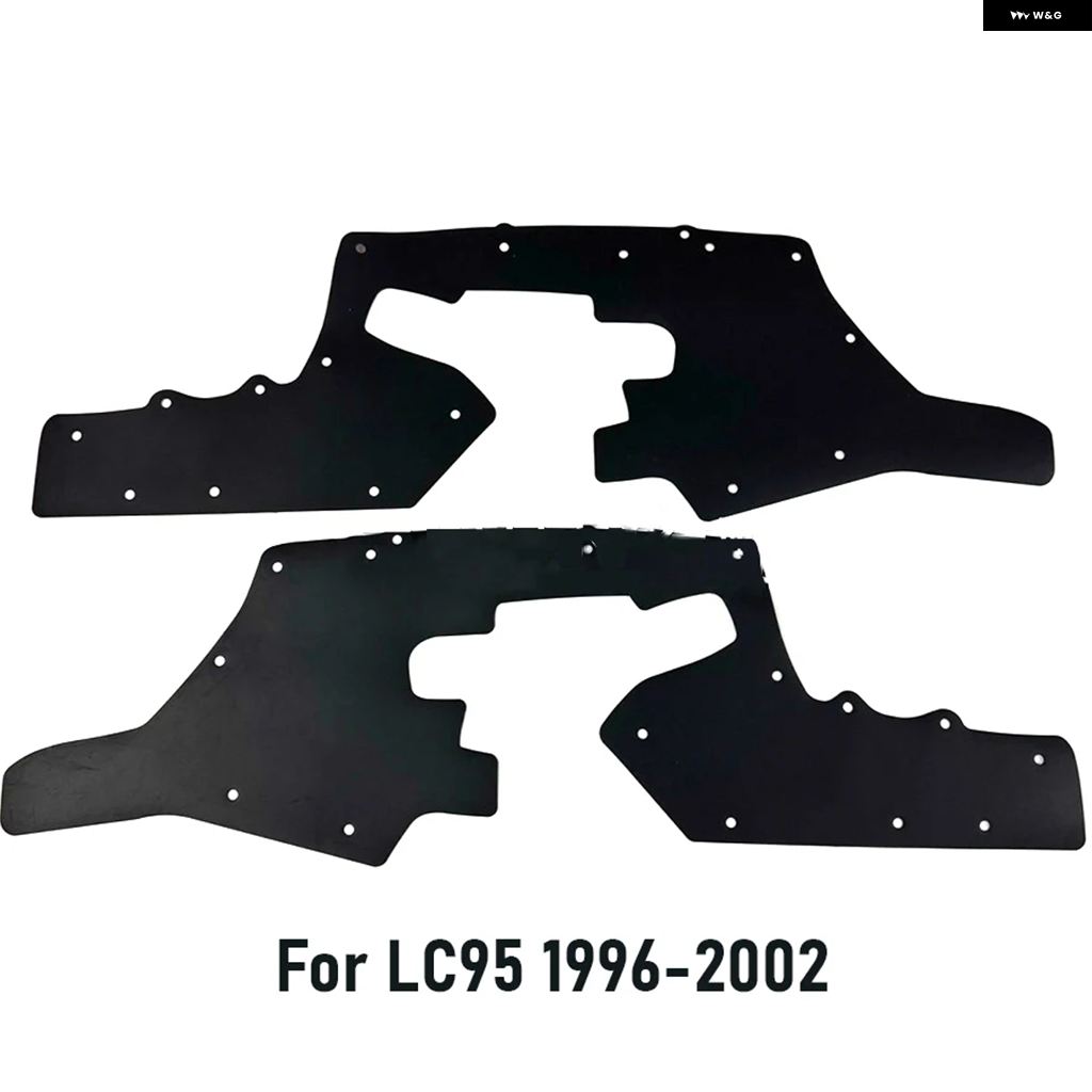 並行輸入品 トヨタ LC95 LC120 LC150 ランド クルーザー プラド フロントマッド フラップ マッド フェンダーライナー シールド エプロンシール 2個セット | ブランド登録なし | 03
