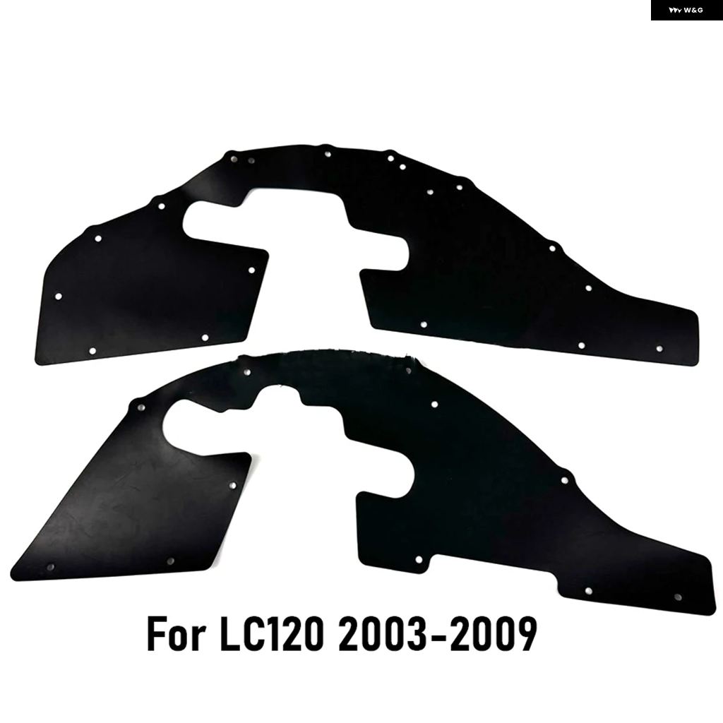 並行輸入品 トヨタ LC95 LC120 LC150 ランド クルーザー プラド フロントマッド フラップ マッド フェンダーライナー シールド エプロンシール 2個セット | ブランド登録なし | 04