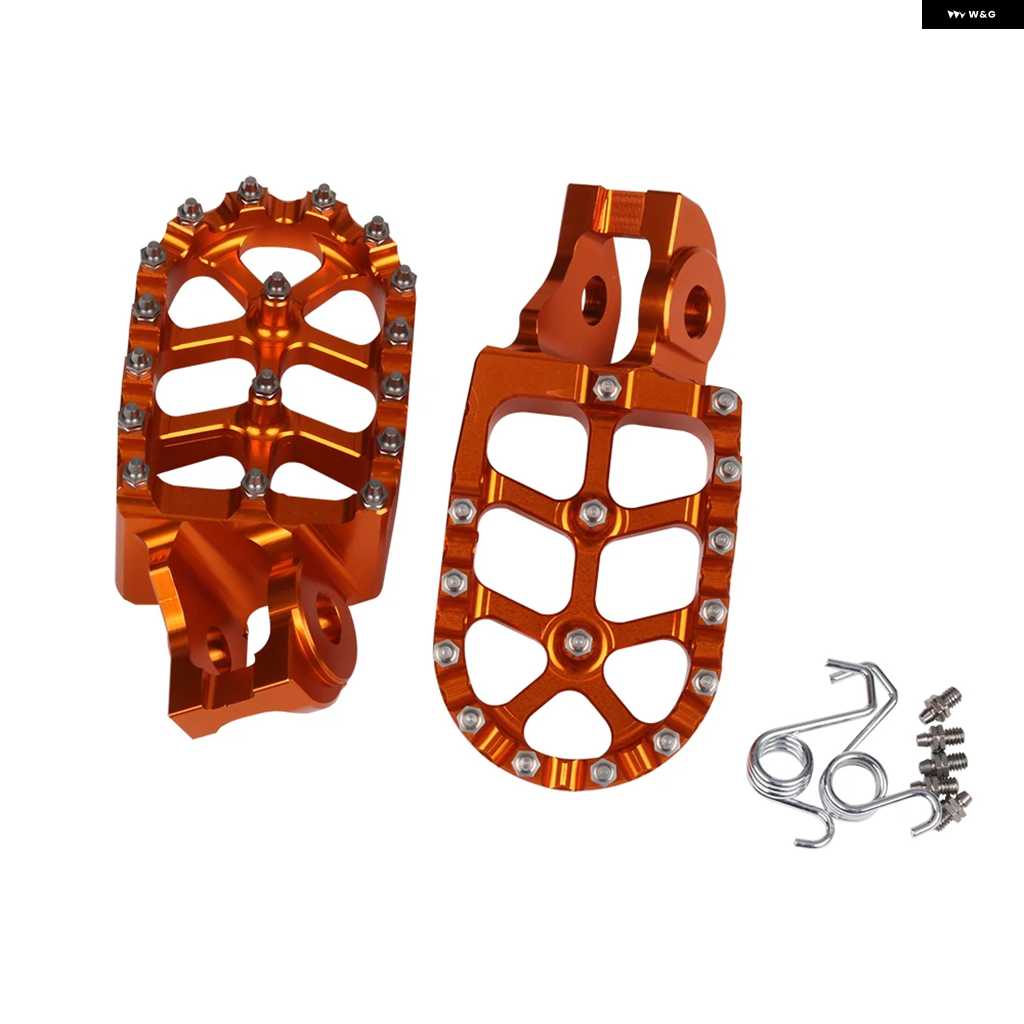並行輸入品KTM XC-F XCF SX-F SXF EXC-F EXCF XCW TPI 125 150 250 2021-23 アクセサリー フットレスト フットペグ フットレスト ペグ_2