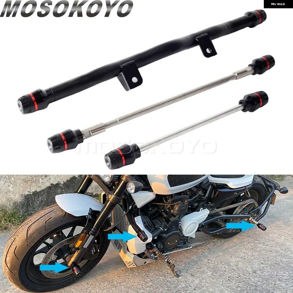 ブランド登録なし - 並行輸入品RH1250S 自動二輪車 自動二輪車 ペグ 衝突 赤ちょうちん フラットアウトバー 発動機 かばい立て プロテクター ハーレー 運動競技はやりっ子 S 1250 S 2021
