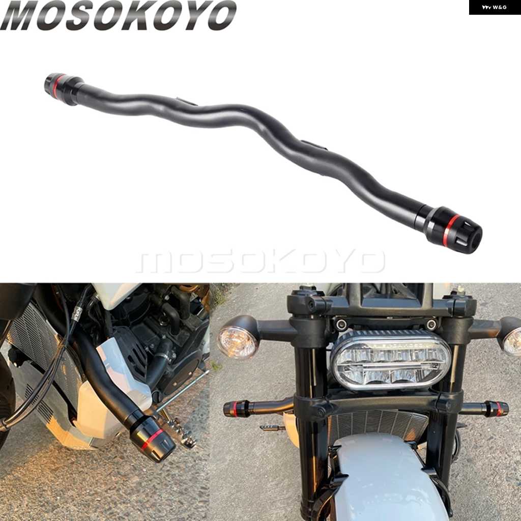 ブランド登録なし - 並行輸入品RH1250S 自動二輪車 自動二輪車 ペグ 衝突 赤ちょうちん フラットアウトバー 発動機 かばい立て プロテクター ハーレー 運動競技はやりっ子 S 1250 S 2021