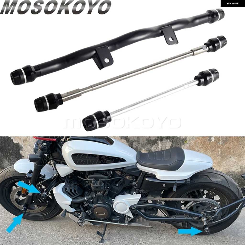 ブランド登録なし - 並行輸入品RH1250S 自動二輪車 自動二輪車 ペグ 衝突 赤ちょうちん フラットアウトバー 発動機 かばい立て プロテクター ハーレー 運動競技はやりっ子 S 1250 S 2021