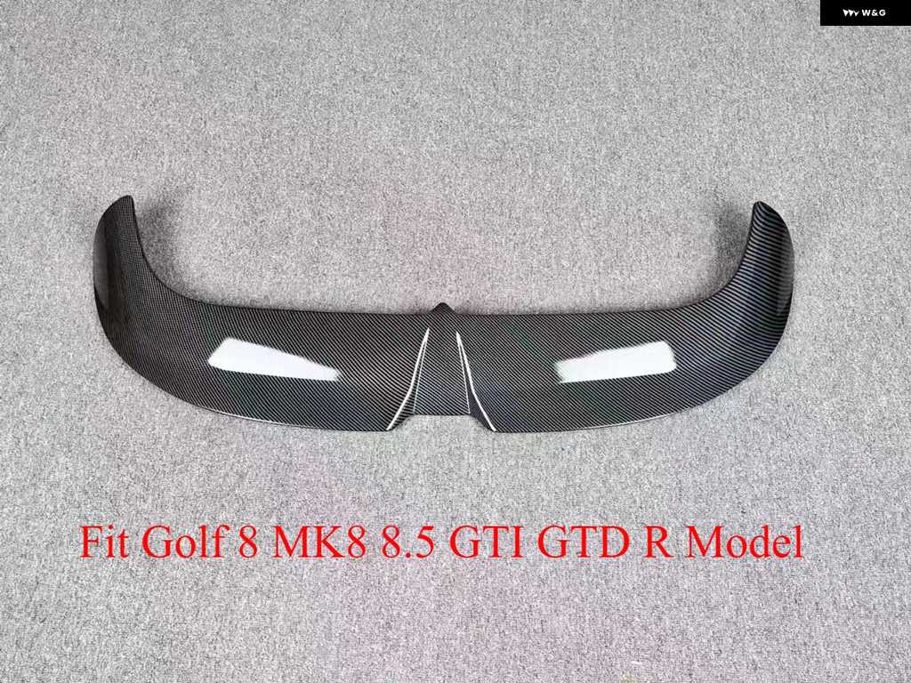 並行輸入品2019〜2024年式 VW ゴルフ 8 MK8 8.5 GTI GTD R TSI TDI オッティンガー スタイル リア トランク ルーフスポイラー ウィン グリップ グロスブ | ブランド登録なし | 02