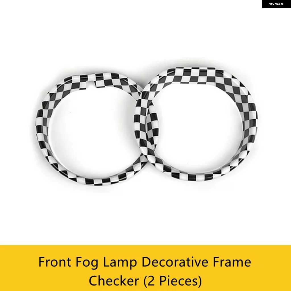 並行輸入品MINI COOPER COUNTRYMAN アクセサリー F60 車用フロント フォグランプ 装飾 フレーム F 60 デコレーションリング ストリップ トリム カバー | ブランド登録なし | 05