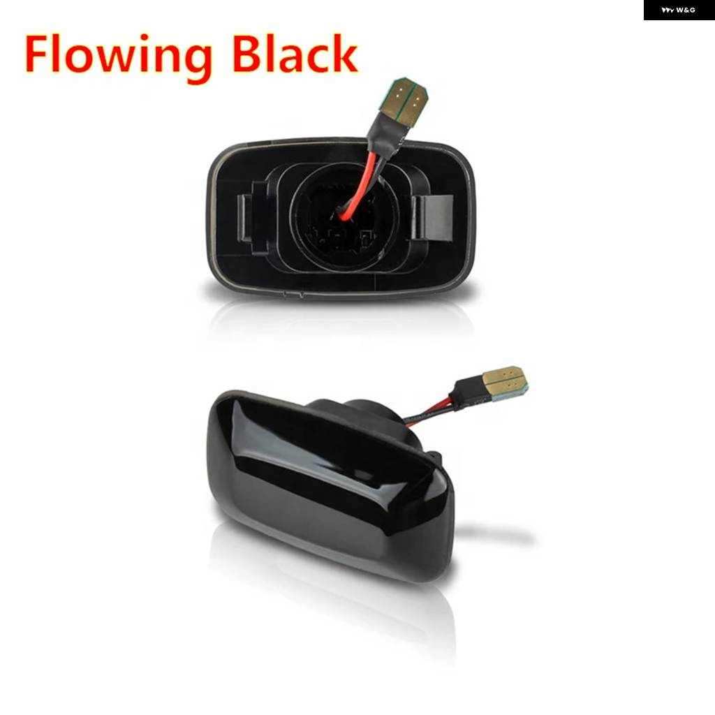 並行輸入品トヨタ ランドクルーザー 70 80 100シリーズ 12V 流れる ウィンカーライト サイドリピーター ダイナミック LED サイドマーカー | ブランド登録なし | 02