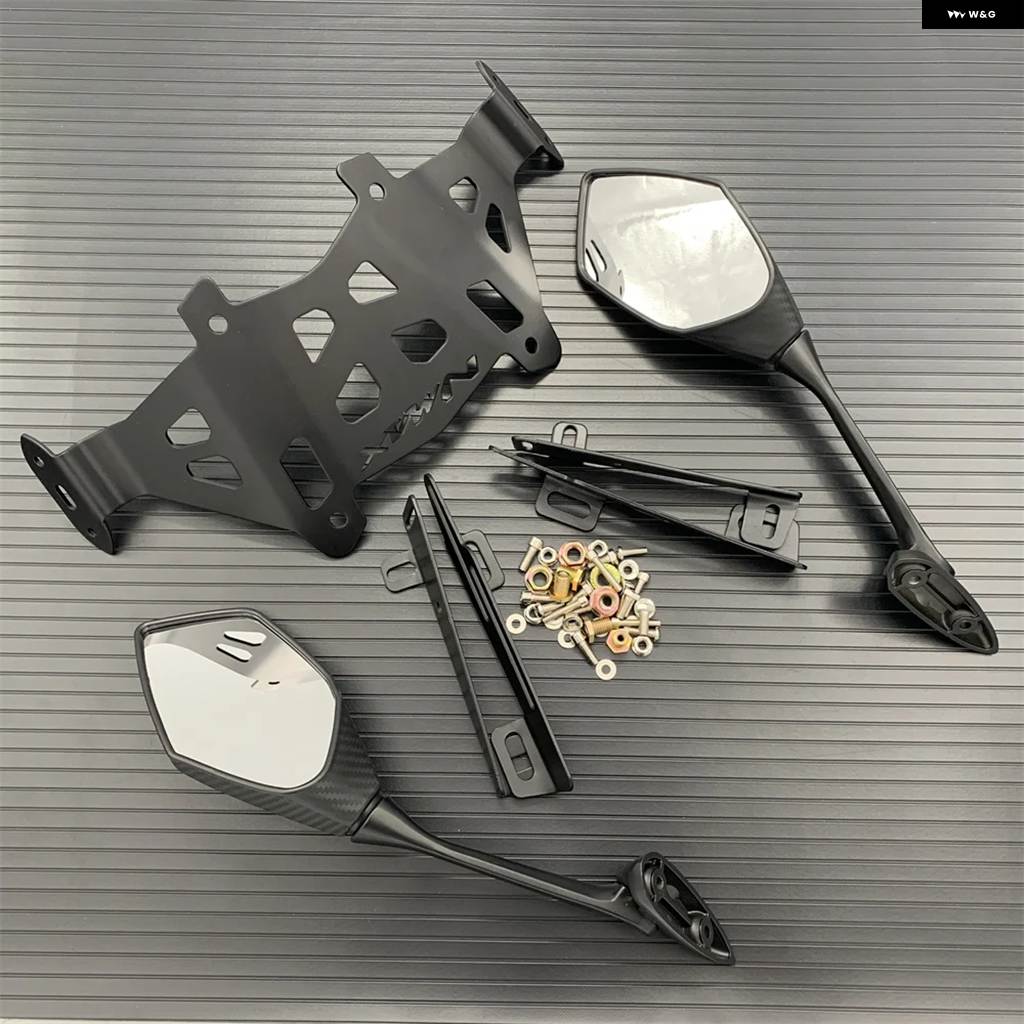 並行輸入品 ヤマハ N-MAX155 2020 2021 バイク スタンド GPS ブラケット 携帯電話 ナビゲーションプレート ホルダー バックミラー_2