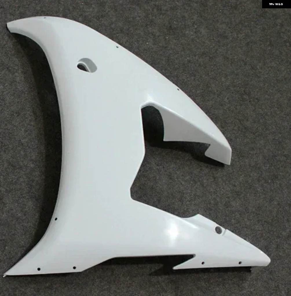 並行輸入品 オートバイ 無塗装左右サイドカバー パネル フェアリング 2003-2004 R6S 2006-2009の画像