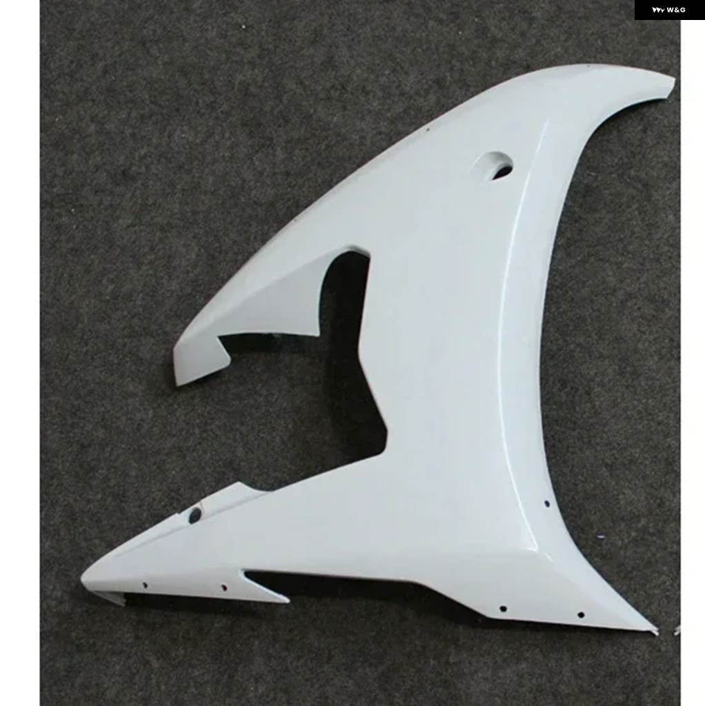 並行輸入品 オートバイ 無塗装左右サイドカバー パネル フェアリング 2003-2004 R6S 2006-2009の画像