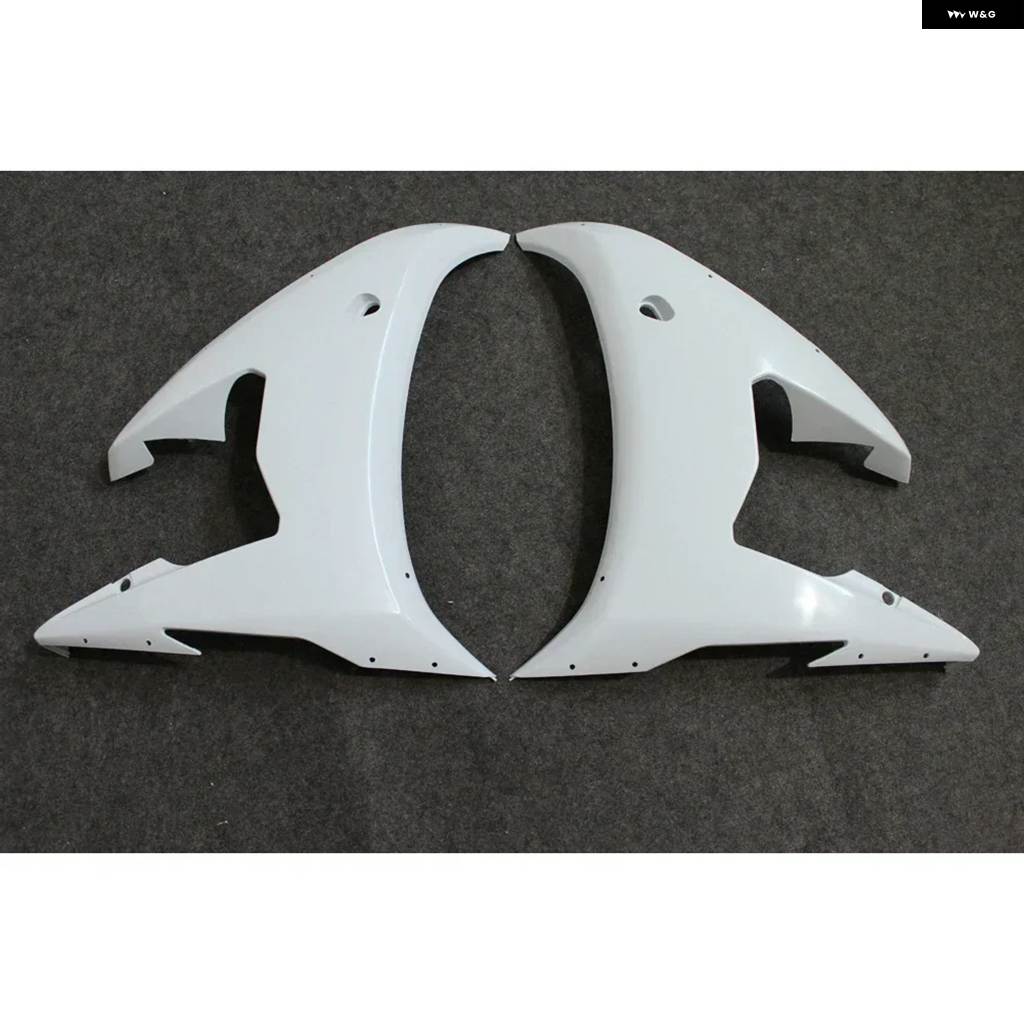 並行輸入品 オートバイ 無塗装左右サイドカバー パネル フェアリング 2003-2004 R6S 2006-2009の画像
