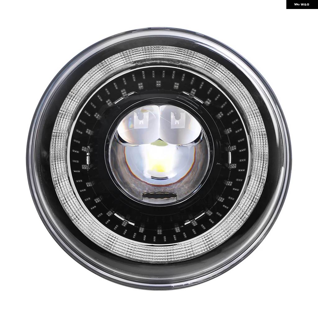 並行輸入品 7インチ LED ヘッドライト 4.5インチ フォグライト ハローリング エンジェルアイズ ウィンカー補助 オートバイ ヘッドライト 7_6