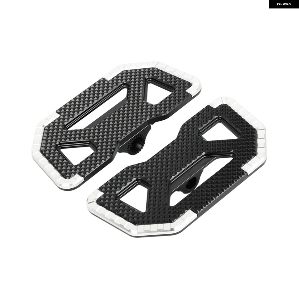 ブランド登録なし - 並行輸入品 ジャイアントパンダ フットレスト 乗り手 フットボード リアフロアボード 広広とした フットペグ カワサキ バルカン S 650 SE ABS CAFE EN650 VN650 S650 201