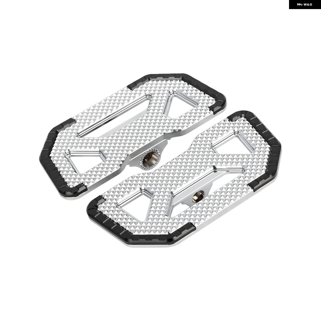 ブランド登録なし - 並行輸入品 ジャイアントパンダ フットレスト 乗り手 フットボード リアフロアボード 広広とした フットペグ カワサキ バルカン S 650 SE ABS CAFE EN650 VN650 S650 201