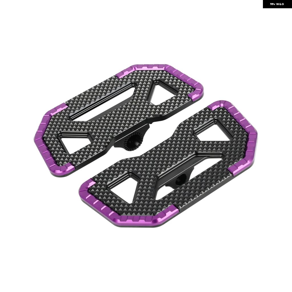 ブランド登録なし - 並行輸入品 ジャイアントパンダ フットレスト 乗り手 フットボード リアフロアボード 広広とした フットペグ カワサキ バルカン S 650 SE ABS CAFE EN650 VN650 S650 201