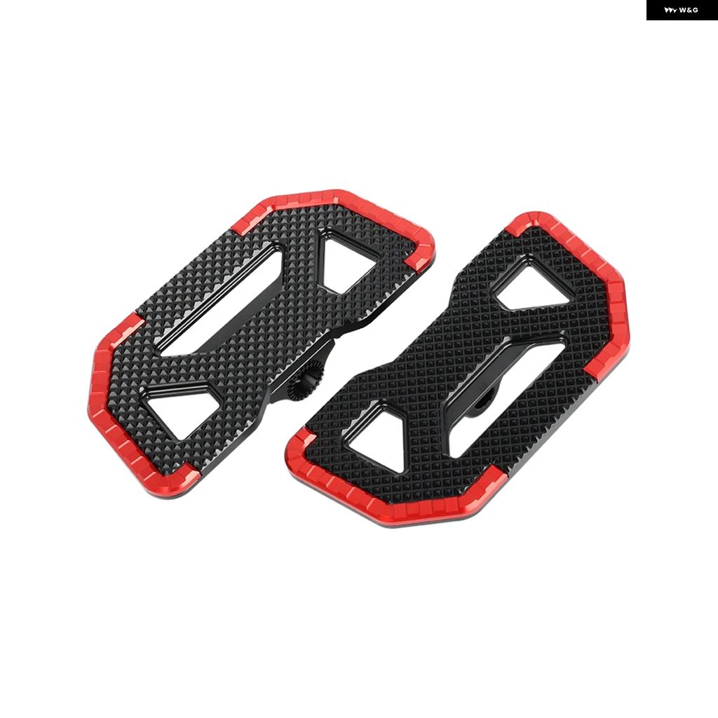ブランド登録なし - 並行輸入品 ジャイアントパンダ フットレスト 乗り手 フットボード リアフロアボード 広広とした フットペグ カワサキ バルカン S 650 SE ABS CAFE EN650 VN650 S650 201