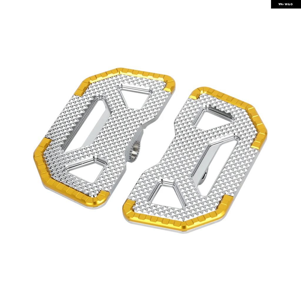 ブランド登録なし - 並行輸入品 ジャイアントパンダ フットレスト 乗り手 フットボード リアフロアボード 広広とした フットペグ カワサキ バルカン S 650 SE ABS CAFE EN650 VN650 S650 201