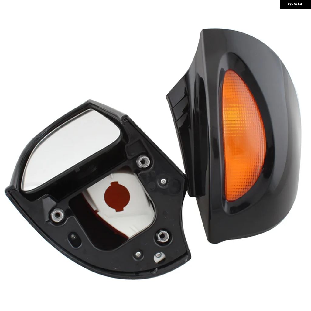 ブランド登録なし - 並行輸入品 BMW R 1100RT R1100RTP R 1150RT リアビューサイドミラー 琥珀色 信号水晶体 フェアリング マウント