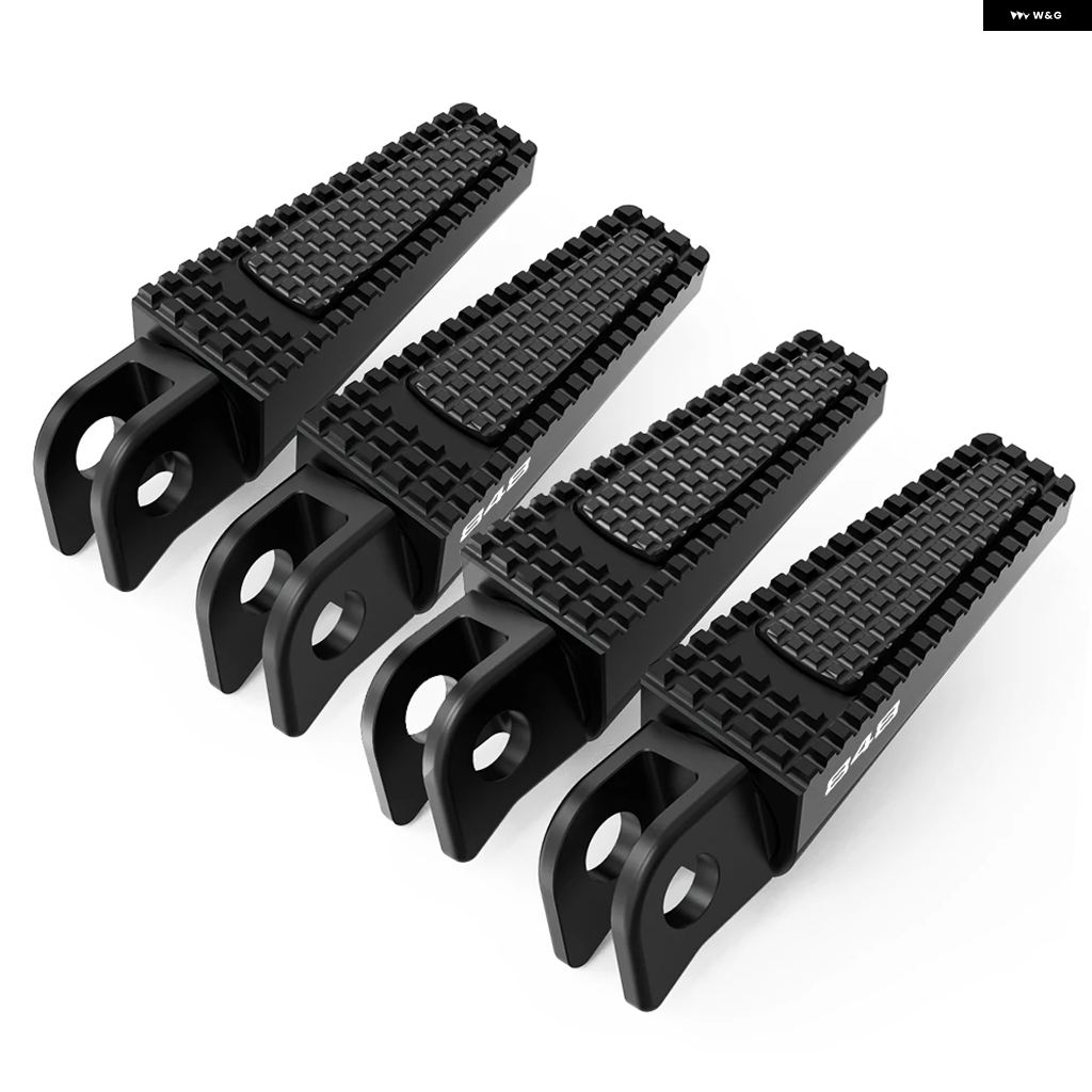 ブランド登録なし - 並行輸入品 ドゥカティ 848 / S / EVO 2008 - 11 2012 2013 自動二輪車 向こう正面後押し フットペグ / フットレスト /ペダル