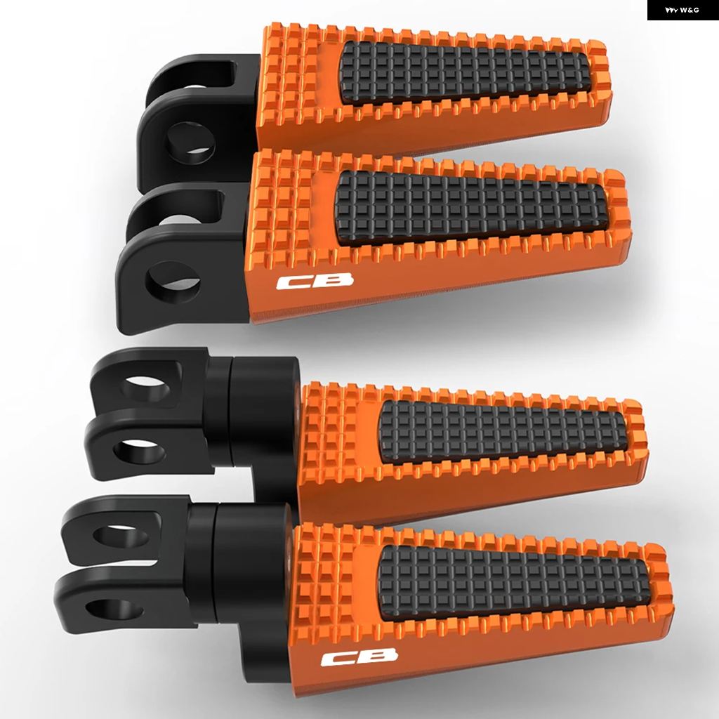 ブランド登録なし - 並行輸入品 自動二輪車 向こう正面後押し フットペグ ホンダ CB500F CB650F CB125R CBF125NA CB300R CB650RA フットレスト ペダル