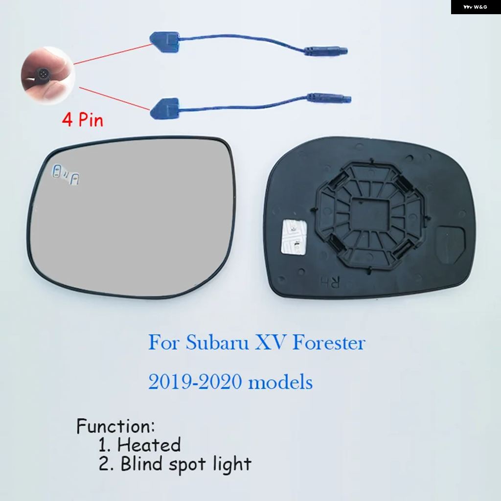 ブランド登録なし - 並行輸入品 スバル エステル 2008-2020 防眩 側面部屋の入り口鏡鑑 ブルーガラスレンズ ブルーガラスレンズ 1有りの実