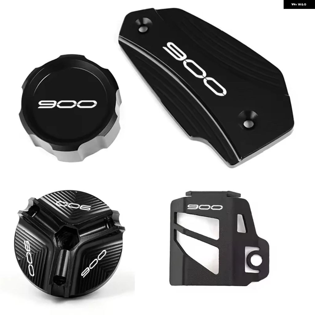 並行輸入品 カワサキ Z900 バイク フロント/リア ブレーキフルード リザーバー カバー エンジン オイル フィラー キャップ 2017-2023-2025 | ブランド登録なし | 06