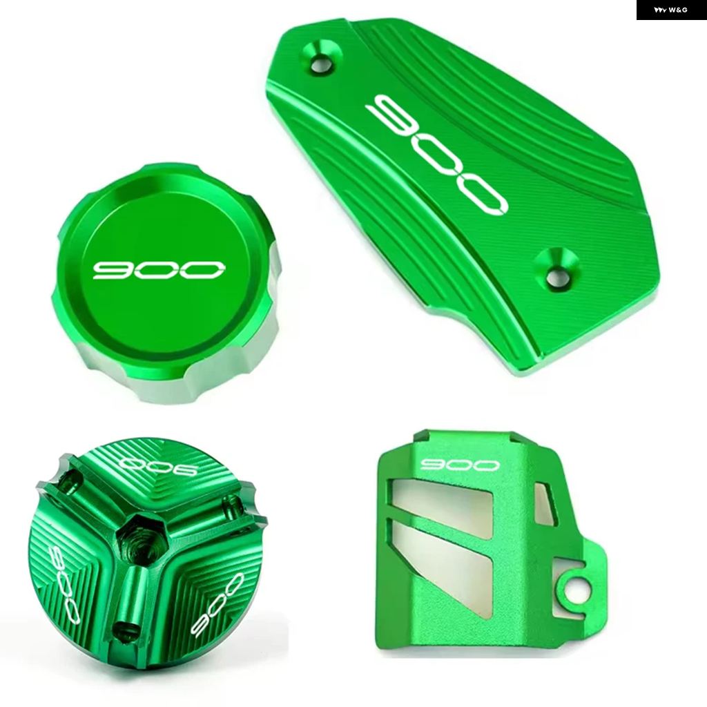 並行輸入品 カワサキ Z900 バイク フロント/リア ブレーキフルード リザーバー カバー エンジン オイル フィラー キャップ 2017-2023-2025 | ブランド登録なし | 07