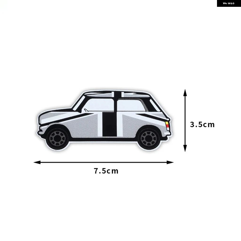 並行輸入品 R50 R52 R53 R55 R56 R57 R58 R59 R60 R61 F54 F55 F56 F57 ミニクーパーS F60用カーウィンドウ ステッカー 防水 装飾 デカール | ブランド登録なし | 02