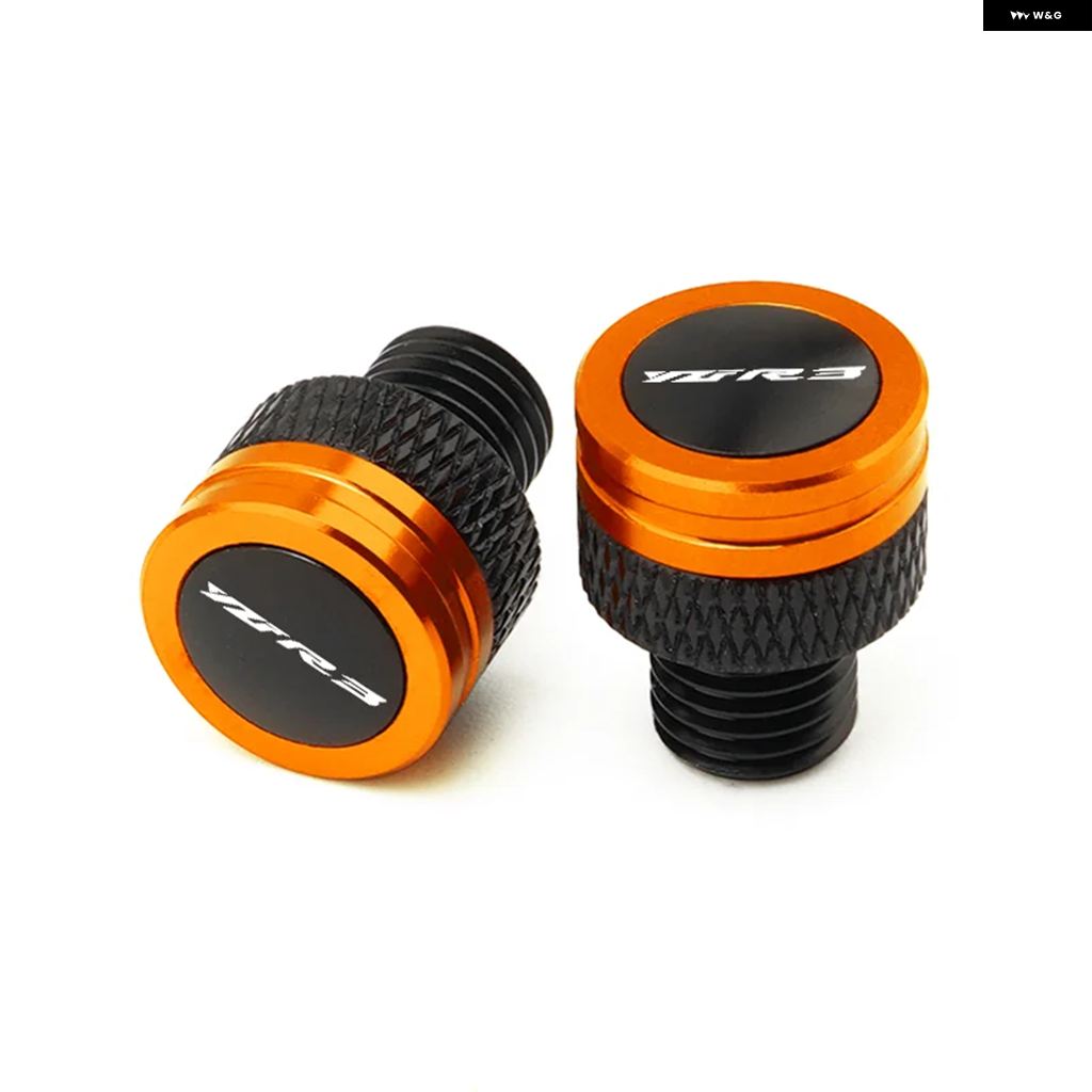 並行輸入品 ヤマハ YZFR3 YZF R3 オートバイ M10*1.25 アルミ ネジボルト ミラー 穴 プラグキャップ YZF-R3 2015-2025 | ブランド登録なし | 07