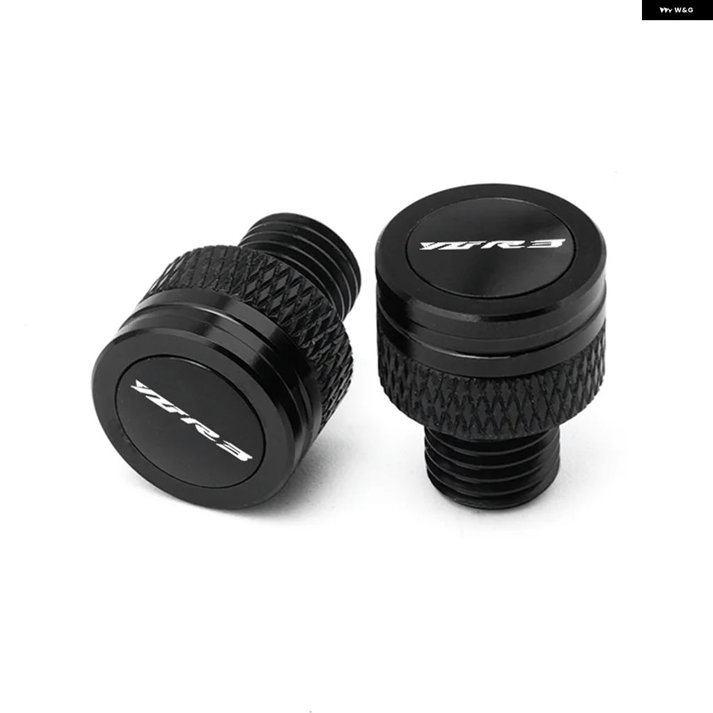 並行輸入品 ヤマハ YZFR3 YZF R3 オートバイ M10*1.25 アルミ ネジボルト ミラー 穴 プラグキャップ YZF-R3 2015-2025 | ブランド登録なし | 10