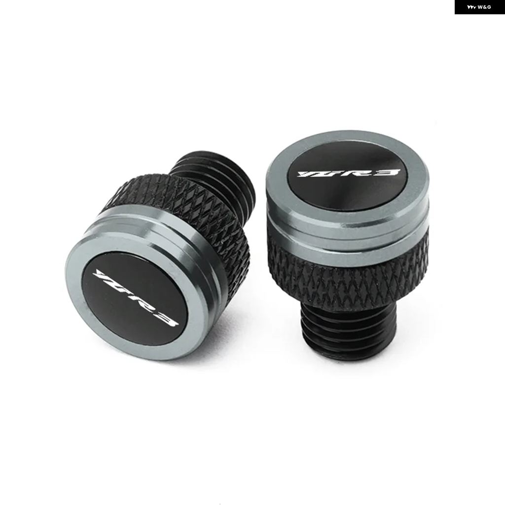 並行輸入品 ヤマハ YZFR3 YZF R3 オートバイ M10*1.25 アルミ ネジボルト ミラー 穴 プラグキャップ YZF-R3 2015-2025 | ブランド登録なし | 12