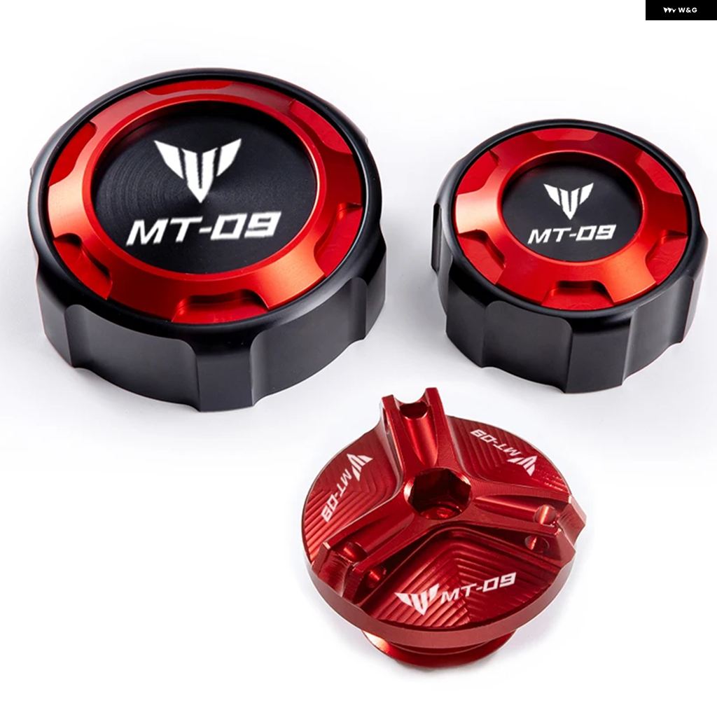 並行輸入品 ヤマハ MT09 SP オートバイ フロントリアブレーキフルードキャップオイル フィラー キャップ 2021-2024 | ブランド登録なし | 06